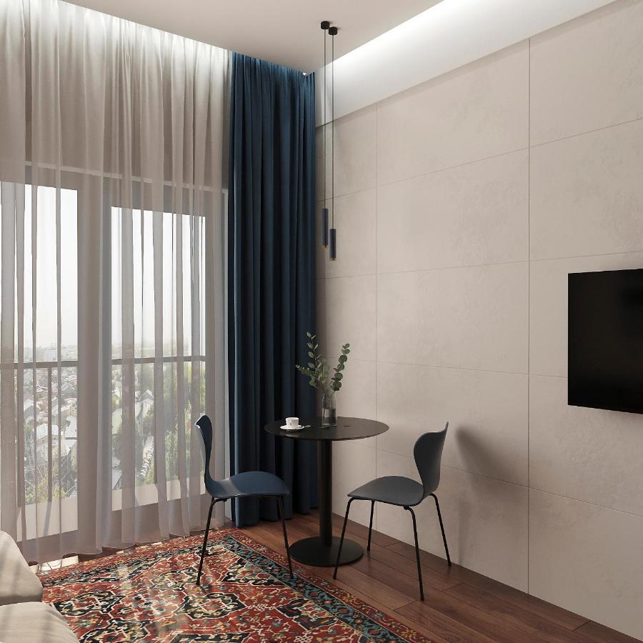 Blueloft 52 I Tashkent Apartment With Balcony Exterior foto